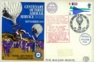 First Airmail Service to Paris cover