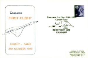 Concorde Cover Cardiff - Paris