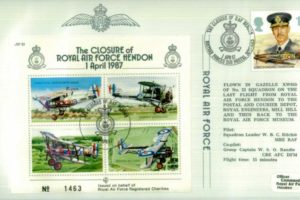 Closure of RAF Hendon cover
