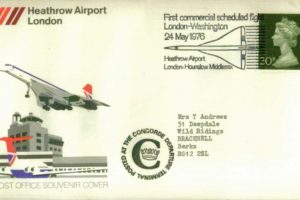 Concorde cover London-Washington