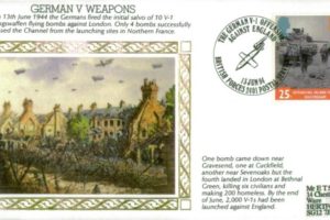 Benham Silks cover. V weapons launched