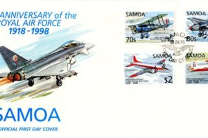 80th Anniversary of the RAF cover Samoa FDC