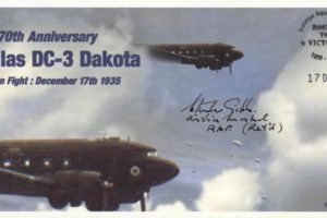 Douglas DC-3 Dakota cover Sgd C M Gibbs