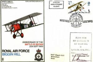 Battle of Britain cover Sgd W A Moxton