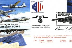 50th Anniversary of the USAF cover Sgd B Fisher