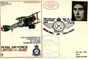 No 1 Flying School cover Sgd W Waddington