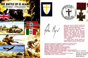 Battle Of El Alamein Cover Signed John Major