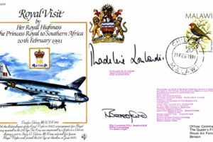 Royal Visit by Princess Royal to Southern Africa cover Signed