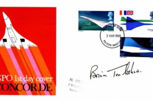 Concorde Cover FDC 3 3 1969 Signed B Trubshaw
