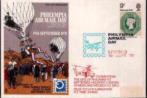 Philympia Air Mail Day cover