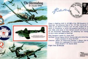 The Skirmishing. 10th-21st July 1940 Sgd pilot