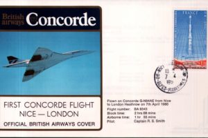 Concorde cover Nice - London