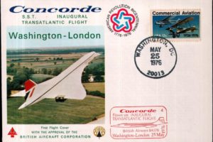 Concorde cover Washington-London