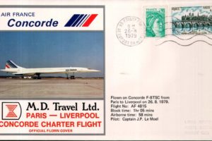 Concorde cover Paris - London