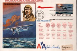 Charles Lindbergh cover Sgd J Donahue