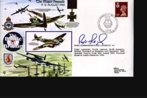 The Major Assault - 9 to 12 August 1940 Signed R A B Learoyd VC