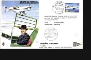 Edgar W Percival Test Pilot cover