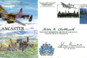 Lancaster cover Sgd Shuttleworth and Burrows