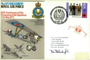 No 1(F) Squadron cover Sgd B M Blackford