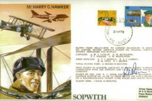 Harry Hawker Test Pilot cover Sgd pilot R C Dean
