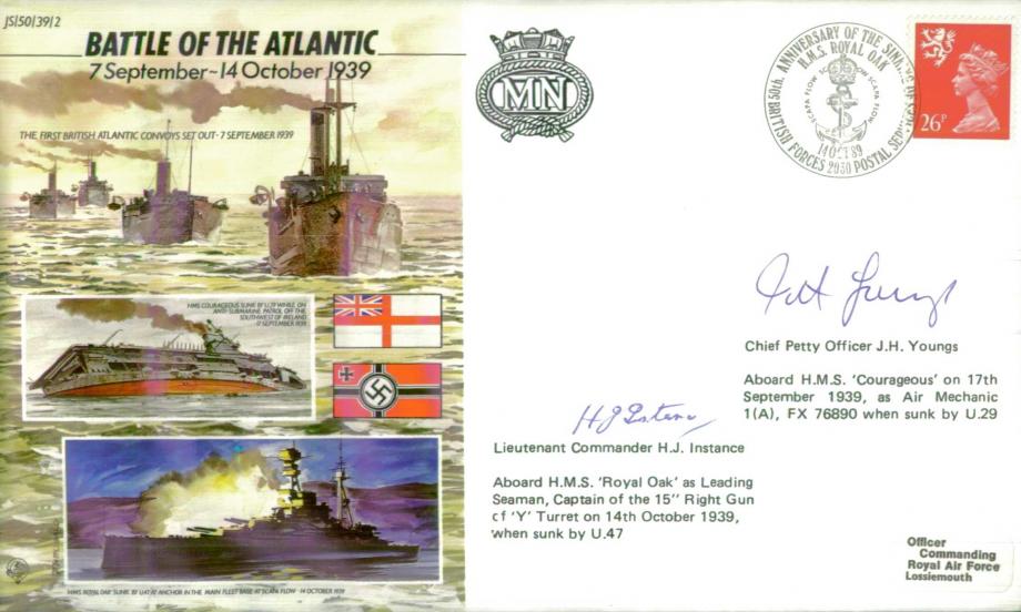 Battle of The Atlantic cover Sgd Youngs and Instance