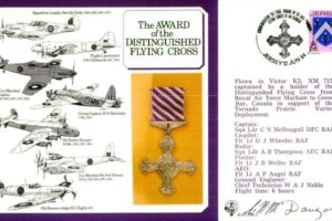 Distinguished Flying Cross cover Signed C N McDougall
