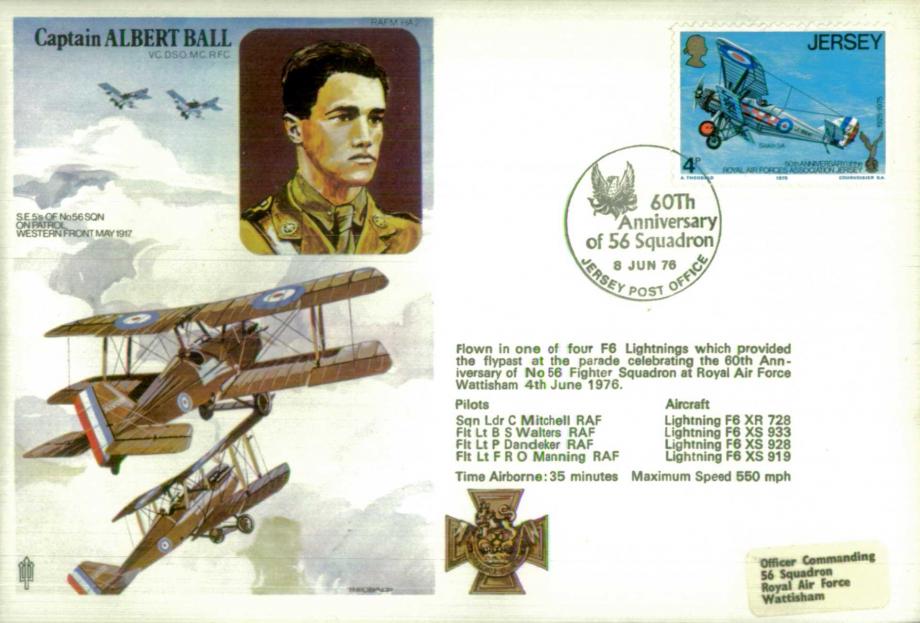 Captain Albert Ball VC cover