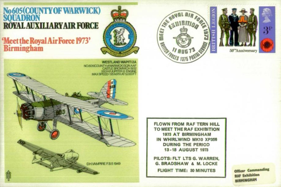 605(County of Warwick) Squadron Cover