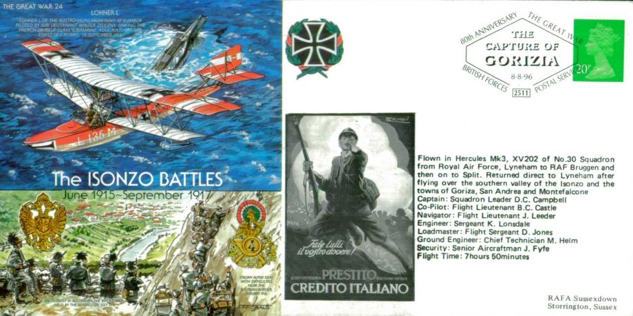 Isonzo Battles cover