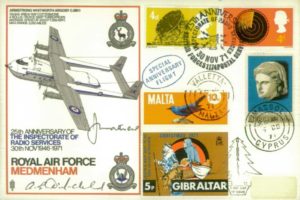 RAF Medmenham cover Sgd Dick-Cleland and Mathews