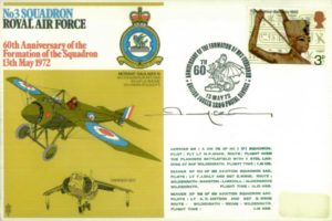 No 3 Squadron cover Sgd by Pierre Clostermann of 3 Squadron who destroyed 33 enemy aircraft