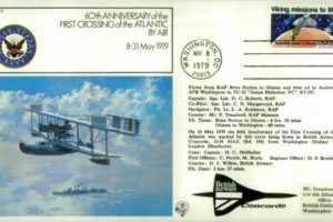 First Crossing of the Atlantic by Air cover