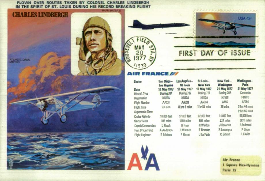 Charles Lindbergh cover