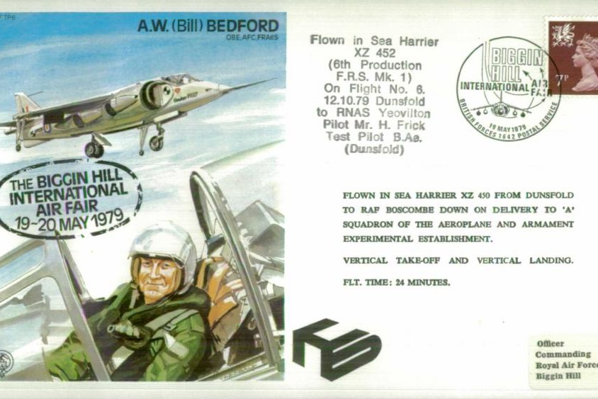 A W Bedford the Test Pilot cover