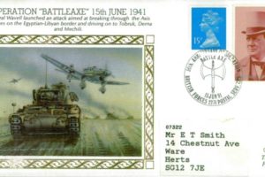 Benham Silks cover. Operation Battleaxe