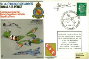 No 342(French) Squadron cover Sgd Cdt Robert