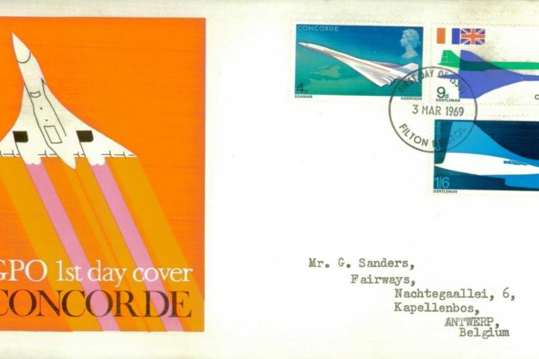 Concorde Cover FDC 3.3.1969