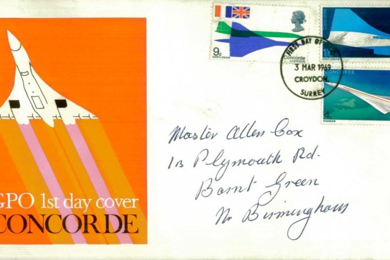 Concorde cover FDC 3.3.1969