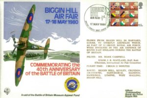 Battle of Britain Cover Biggin Hill Air Fair 1980