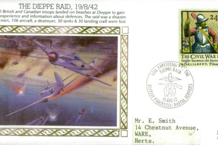 Benham Silks cover. Dieppe