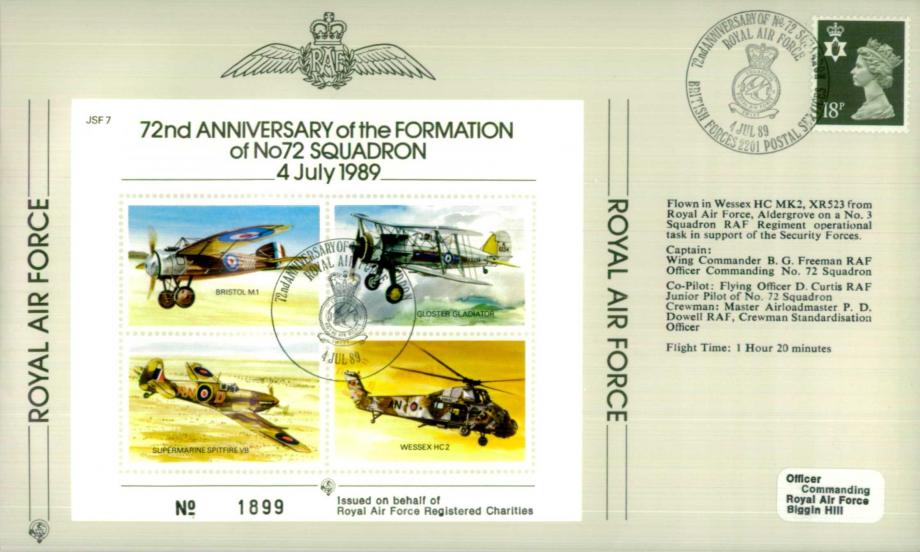 72 Squadron cover 