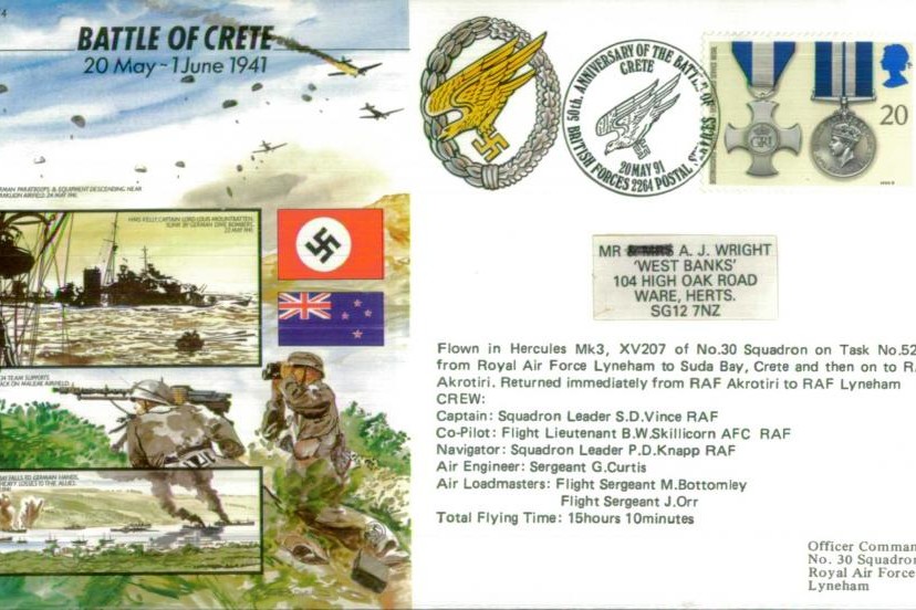 Battle of Crete cover