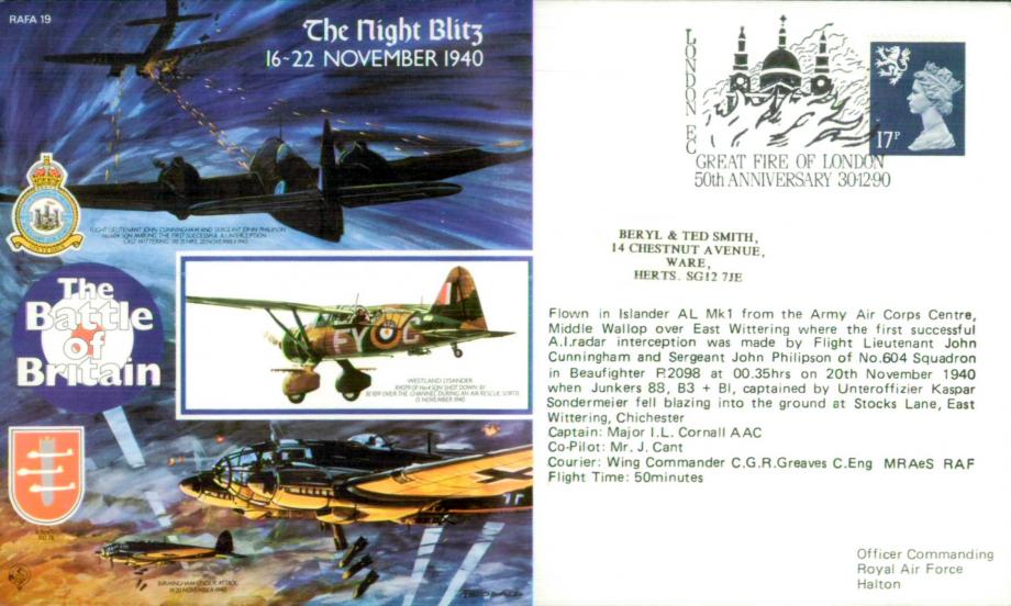 Night Blitz - 16 to 22 November 1940 cover
