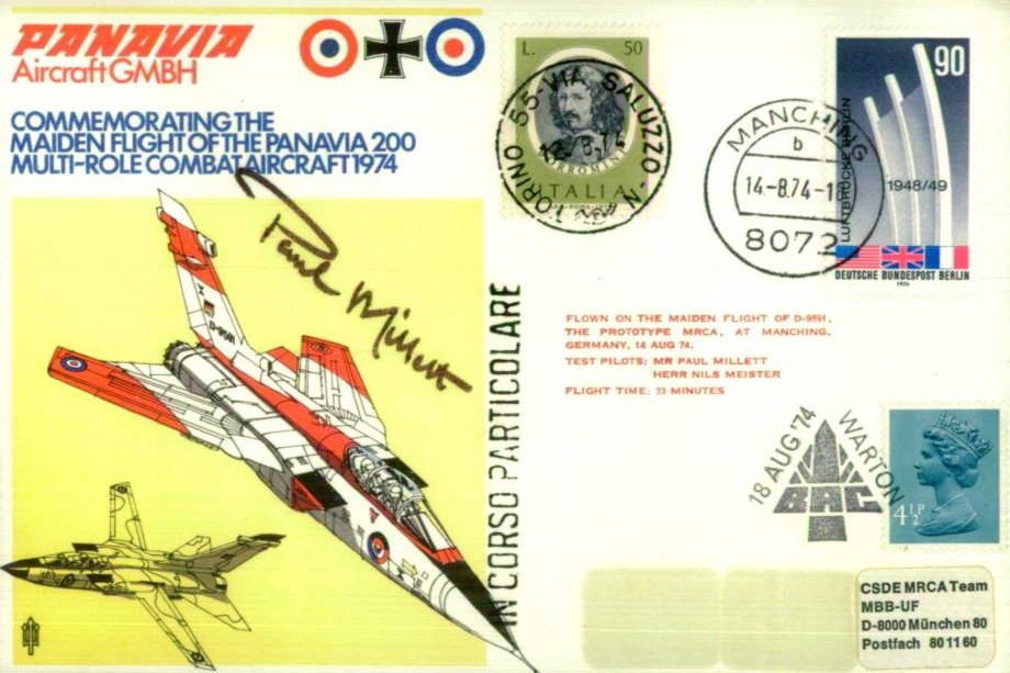 Panavia 200 cover Sgd P Millett