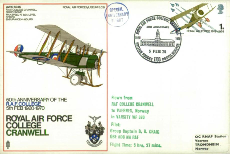 RAF College cover