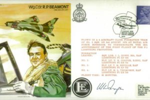 R P Beamont the Test Pilot cover Sgd M L Thompson