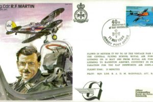 Wg Cdr R F Martin the Test Pilot cover