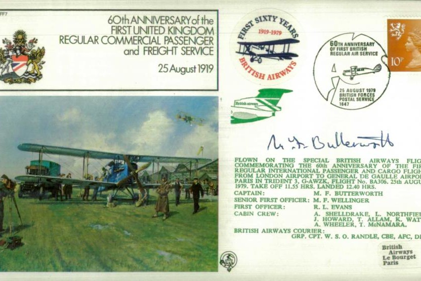 First UK regular commercial passenger service cover