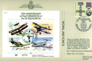75th Anniversary of 32 Squadron cover