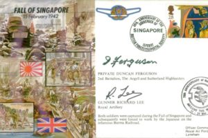 Fall of Singapore cover Sgd Ferguson and Lee